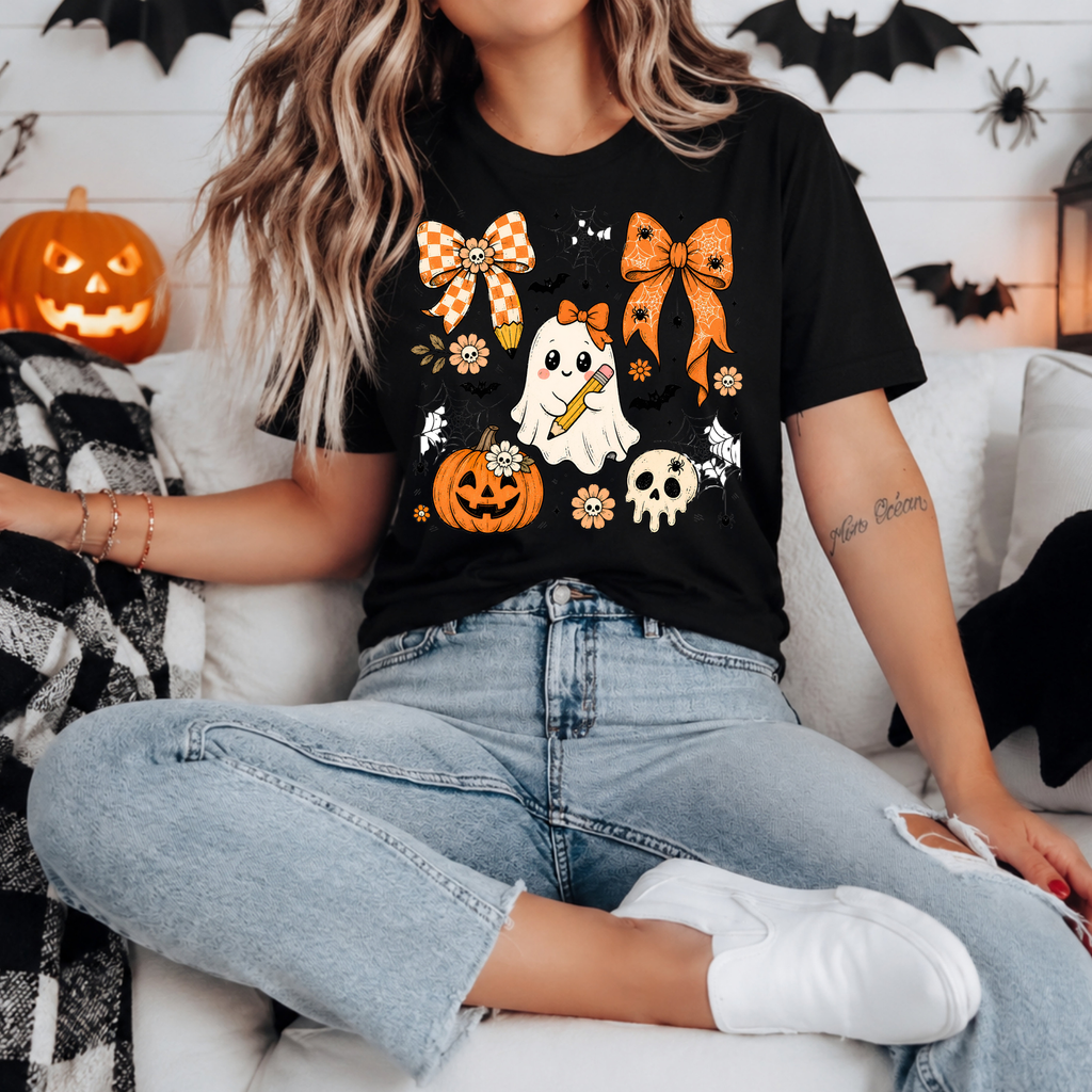 Trick or Teach Teacher Tee