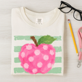 Green Coastal Striped Apple Tee