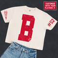 YOUR #1 FAN! Women's *Cropped Boxy Tee*