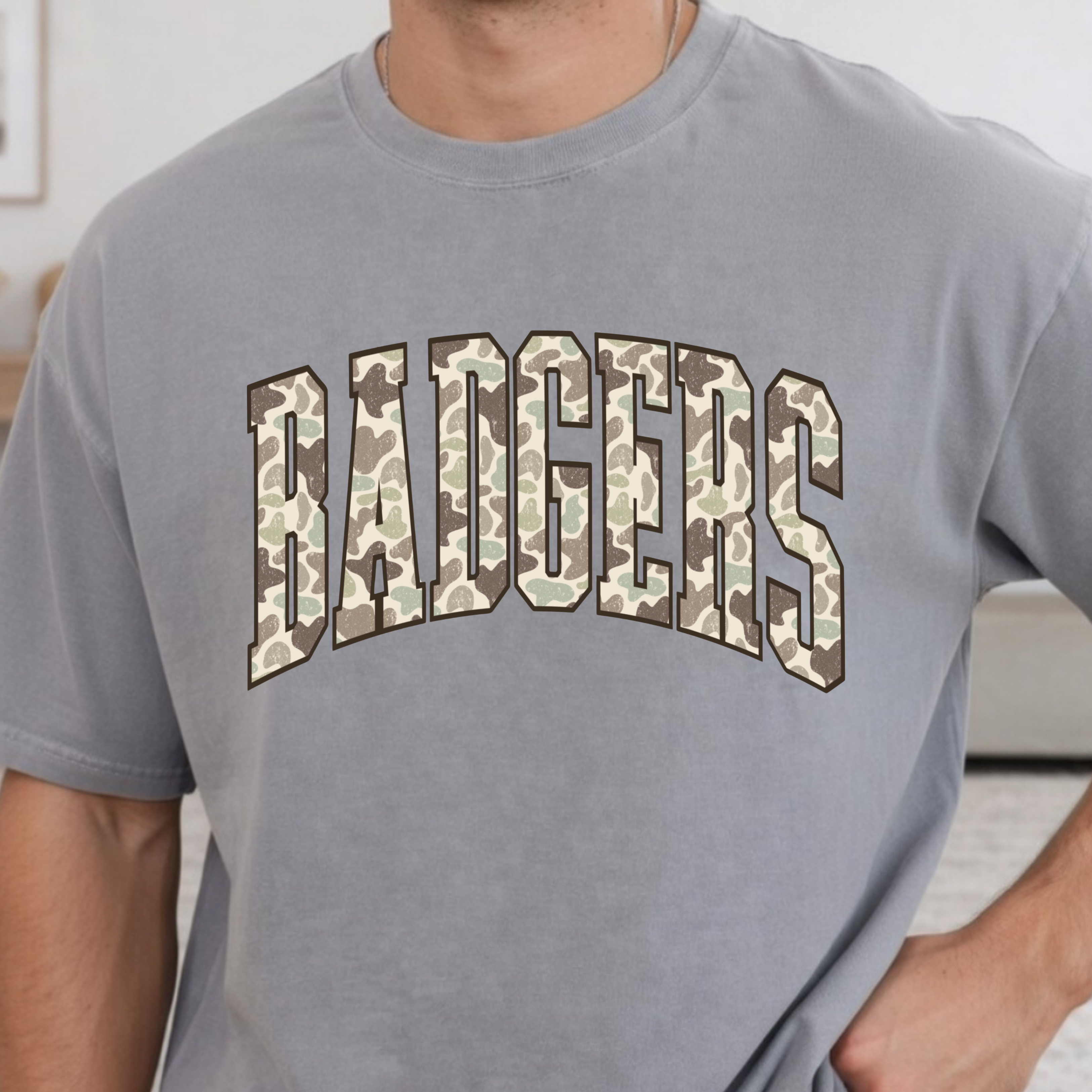Badger Camo Tee